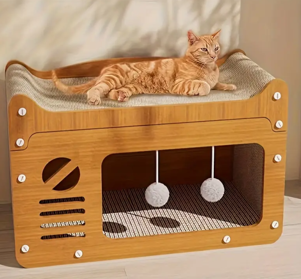 Cat house scratcher - 4