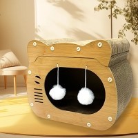 Cat house scratcher - 1