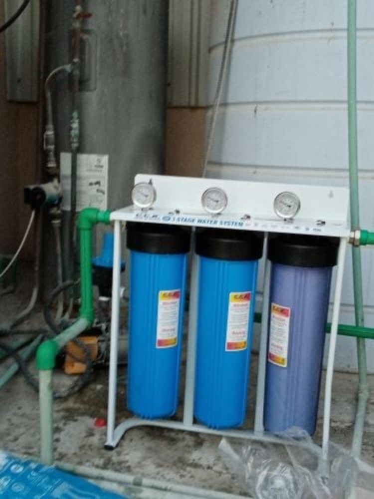 Change water filters - 3
