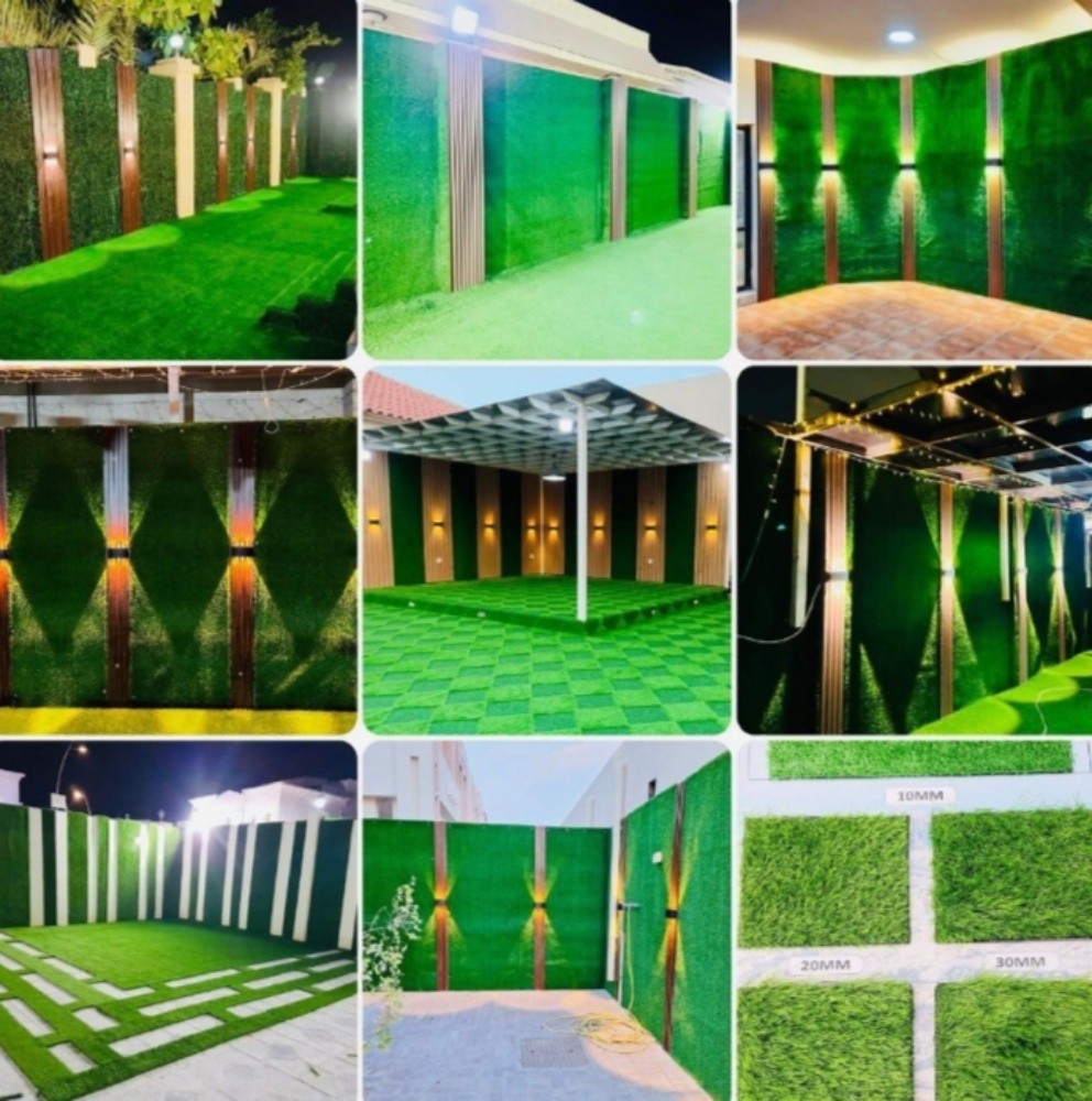 grass carpet outdoor decor - 2