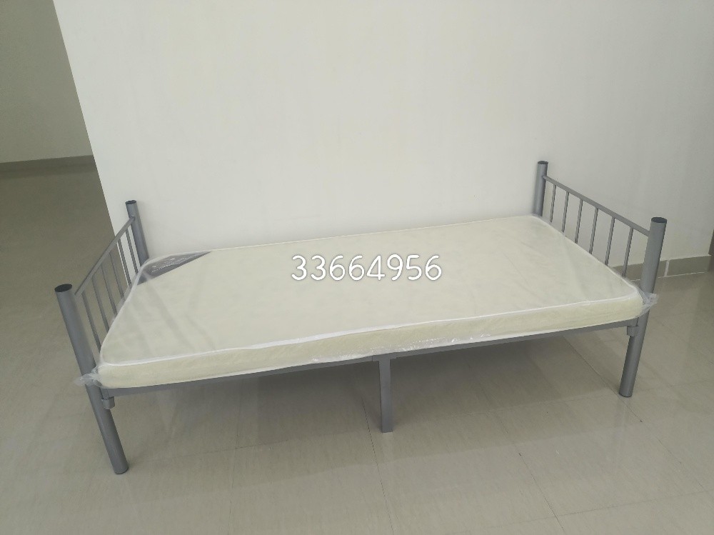 New silver single bed frame - 3