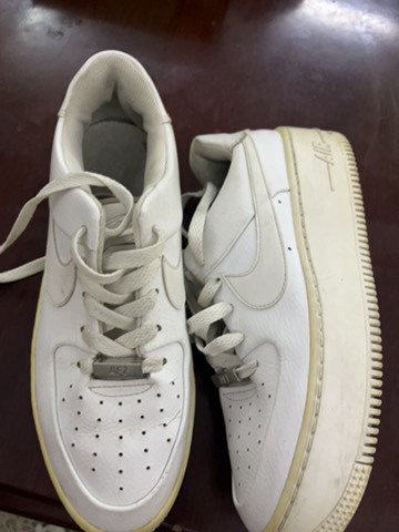 Nike air force 1 sage triple whit - 4