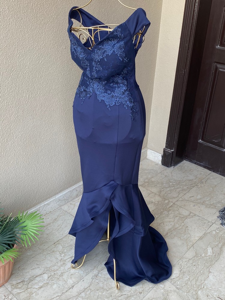 Waisted occasion dress - 4