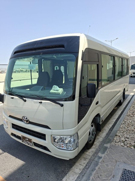 Toyota coaster buses for Rent - 14