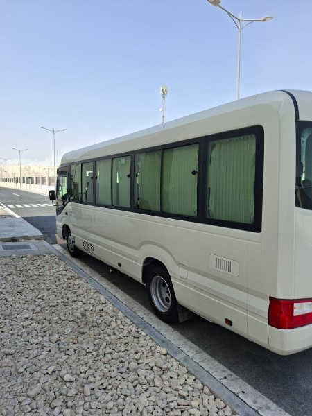 Toyota coaster buses for Rent - 4