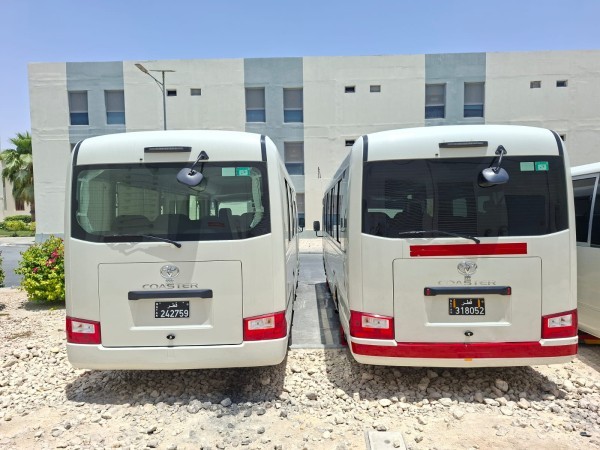 Toyota coaster buses for Rent - 10