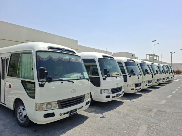 Toyota coaster buses for Rent - 9
