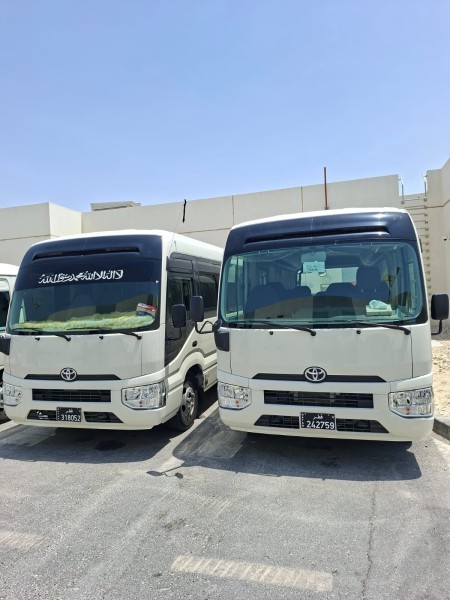 Toyota coaster buses for Rent - 11