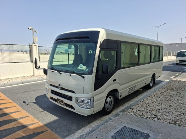 Toyota coaster buses for Rent - 15