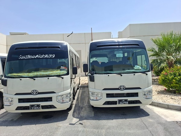 Toyota coaster buses for Rent - 12