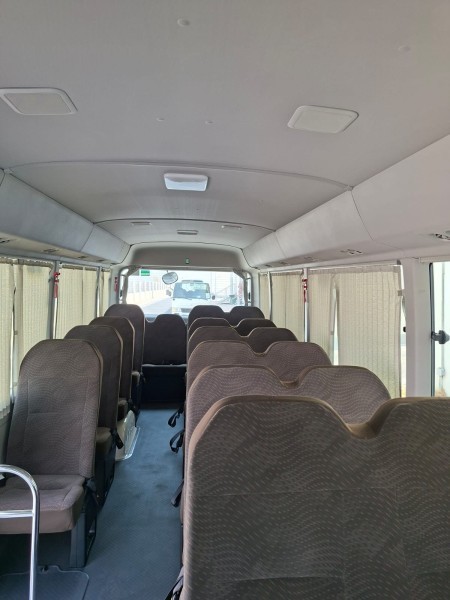 Toyota coaster buses for Rent - 6