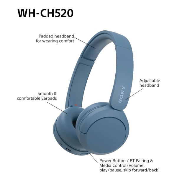 Sony Wireless Bluetooth Headphone - 3