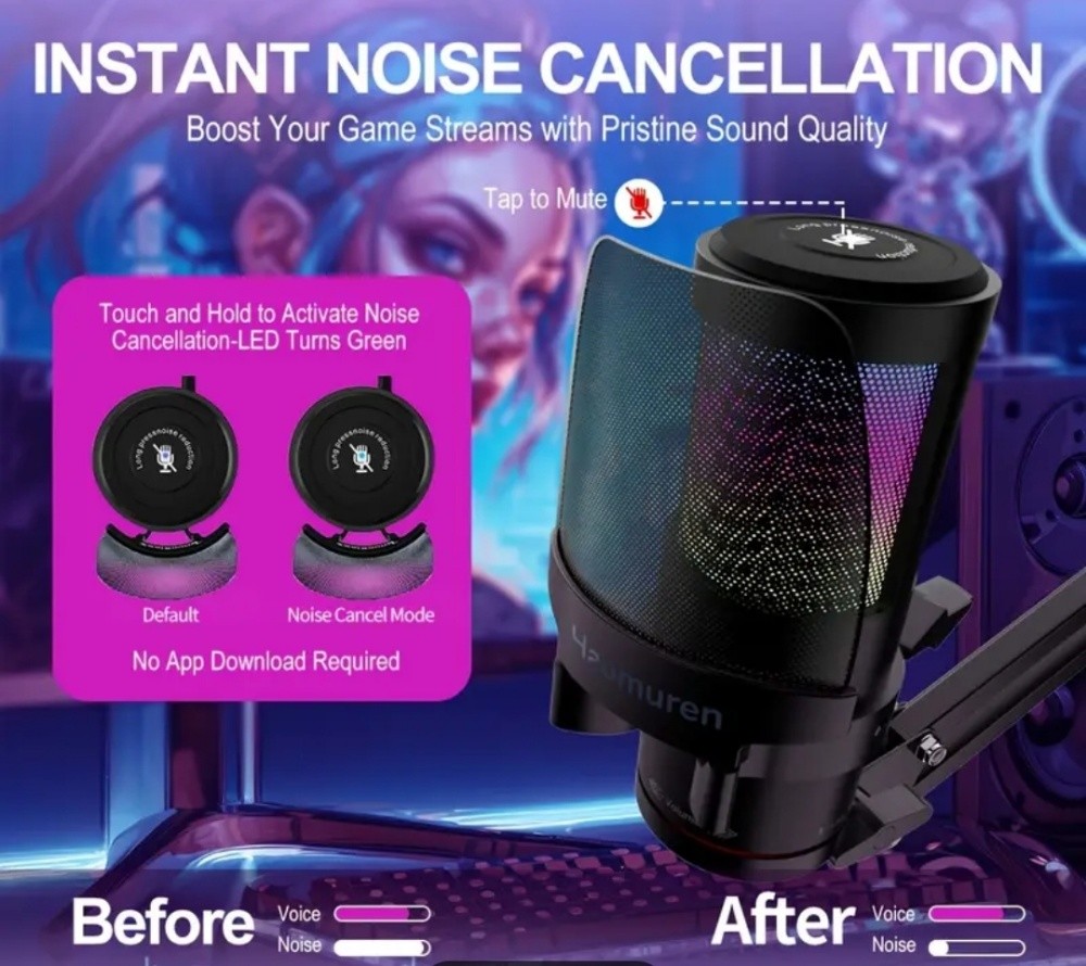 microphone gaming gift mic - 4