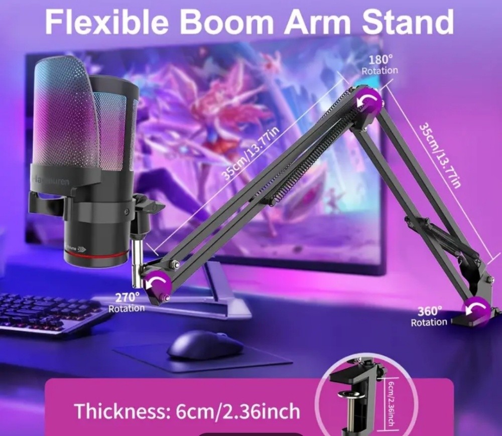 microphone gaming gift mic - 5