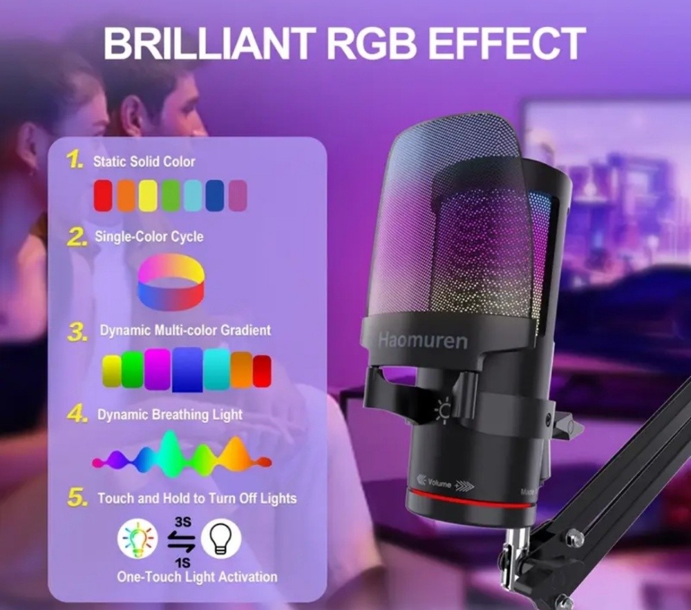 microphone gaming gift mic - 9