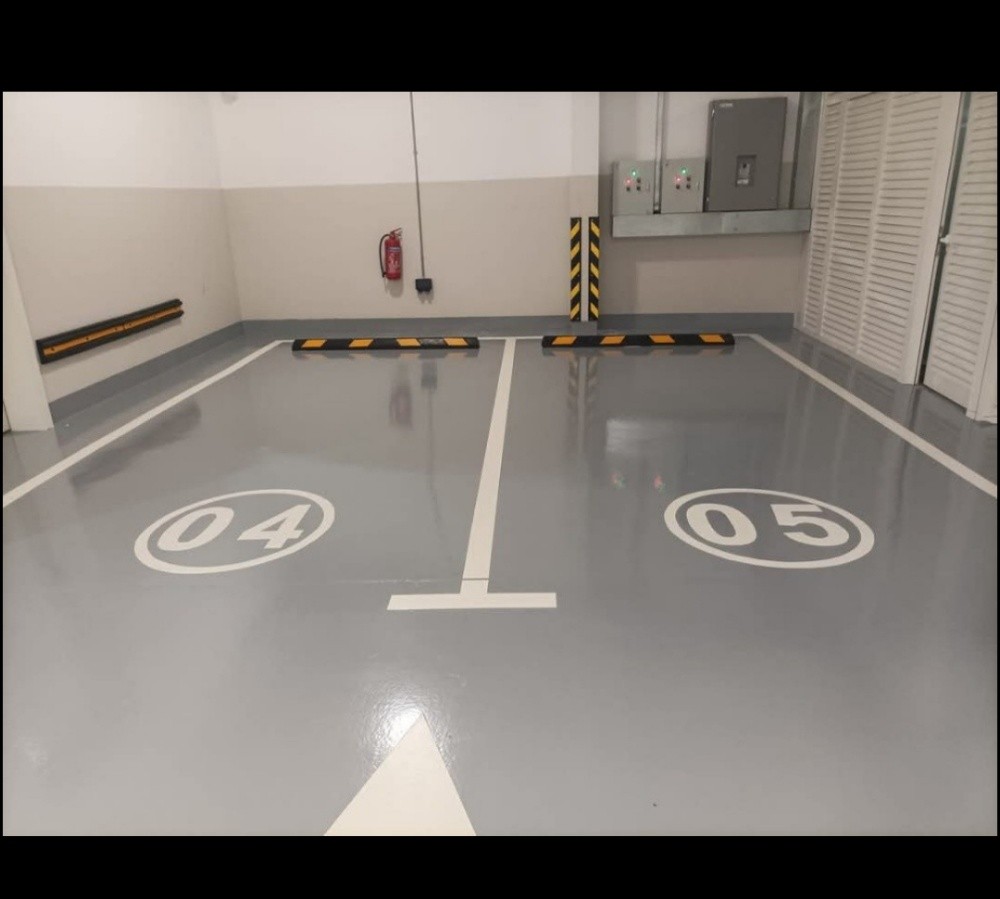 Epoxy flooring painting - 1