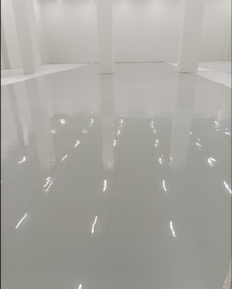 Epoxy flooring painting - 3
