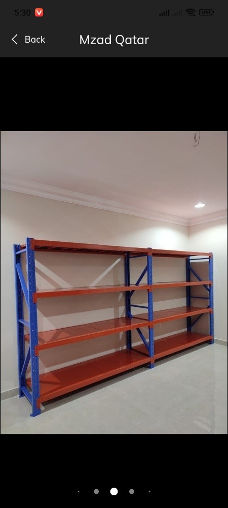 متوفررفوف حديد جديدة - 2