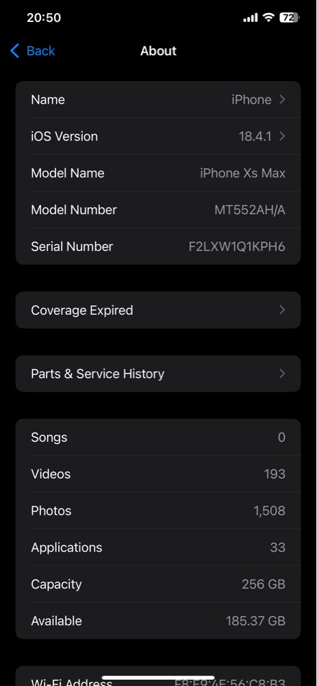 iPhone XS Max  - 2