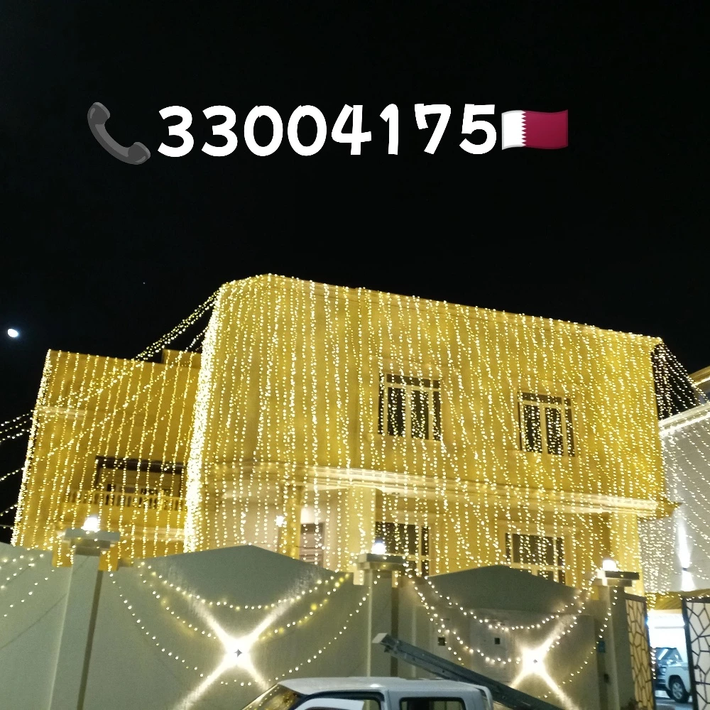 Wedding lighting decoration Qatar - 2