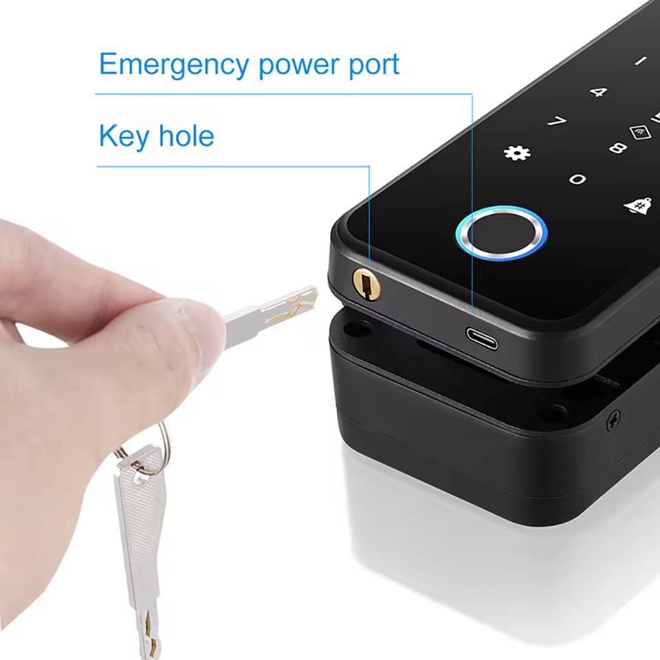SMART GLASS DOOR LOCK - 3