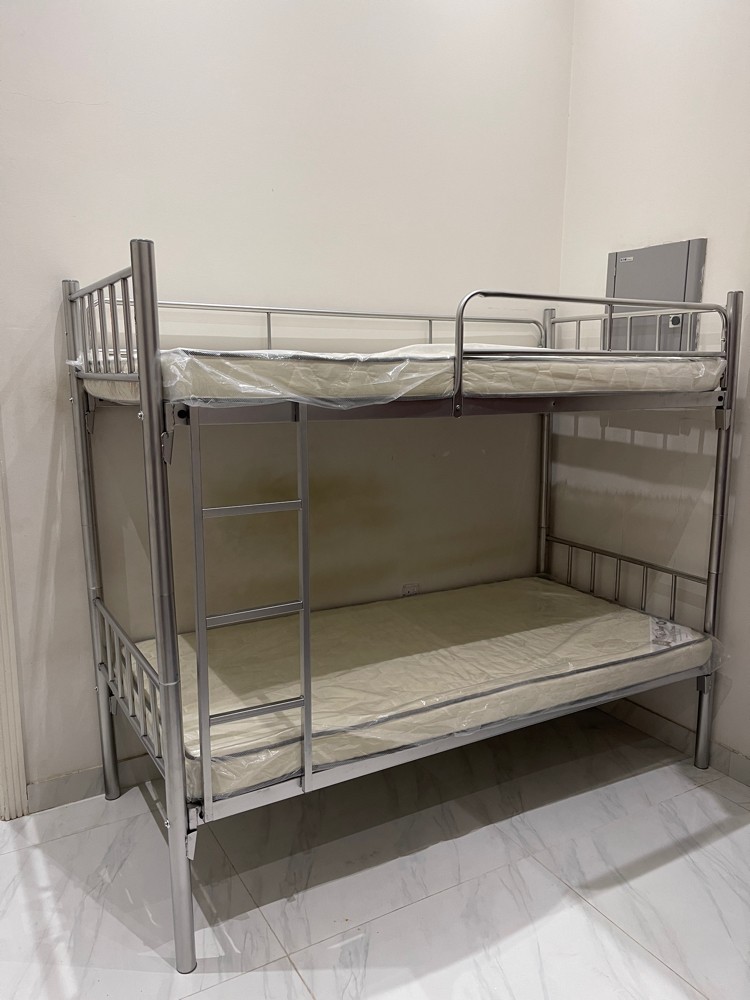 Ne Silver Bunk Bed, Mattress - 1