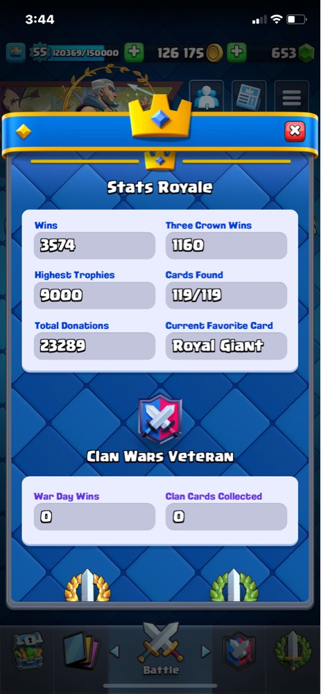 Clash royal account for sell  - 3