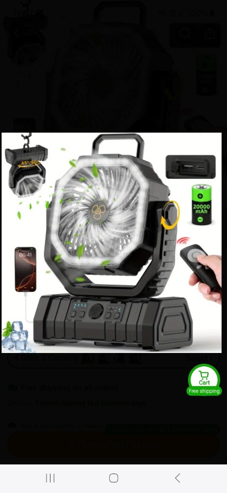 remote fan - 3