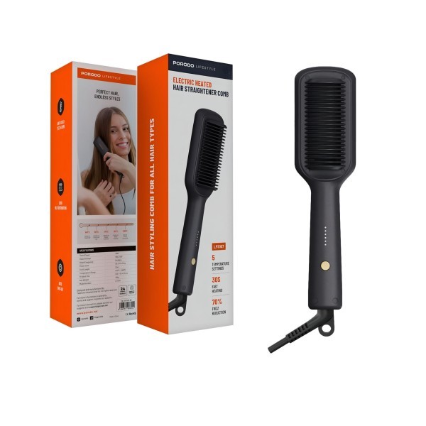 Electric Hair Straightening Comb - 1