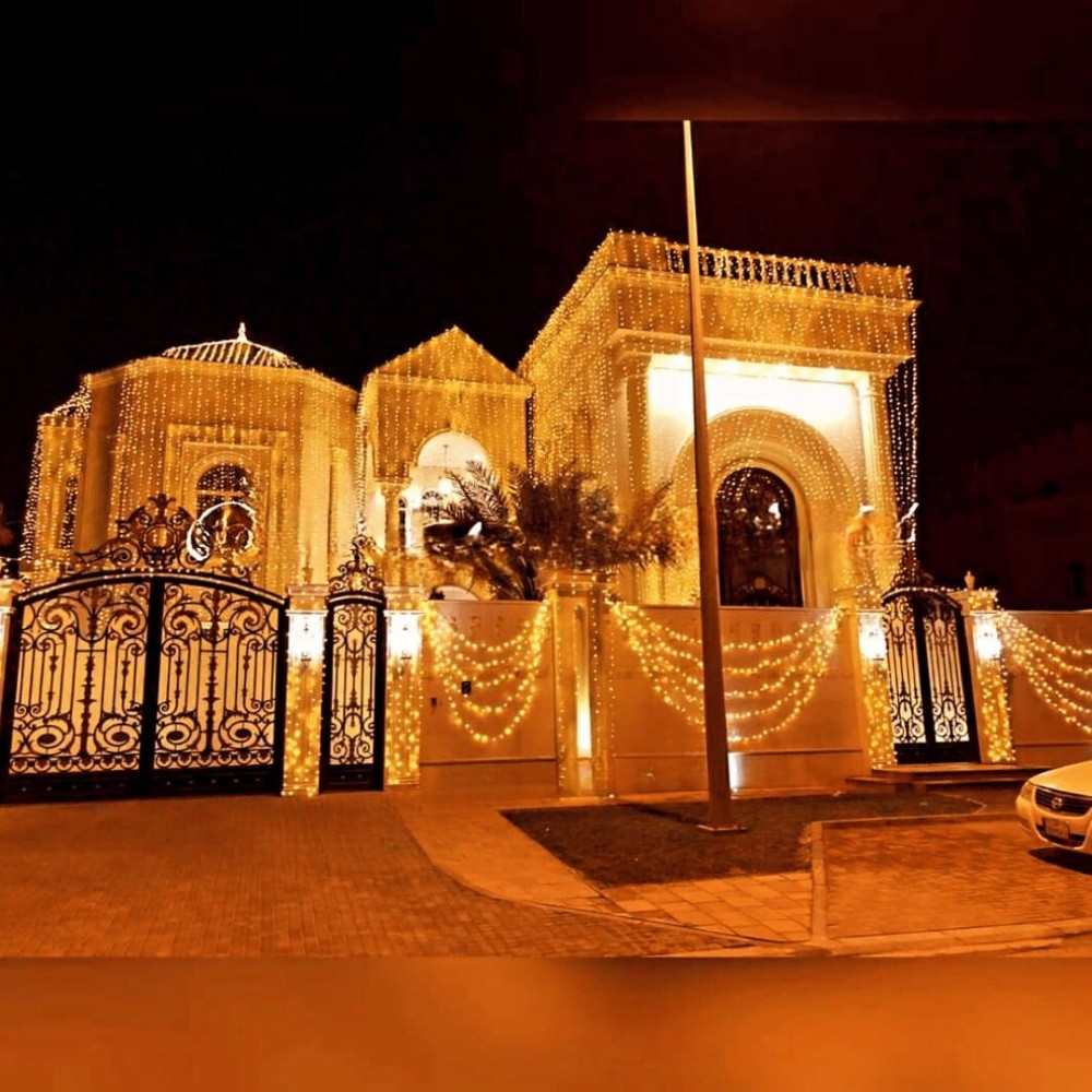 Wedding lighting decoration Qatar - 12