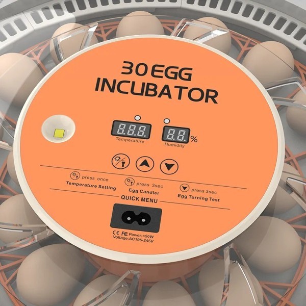 Egg incubator 30H egg Auto New - 2