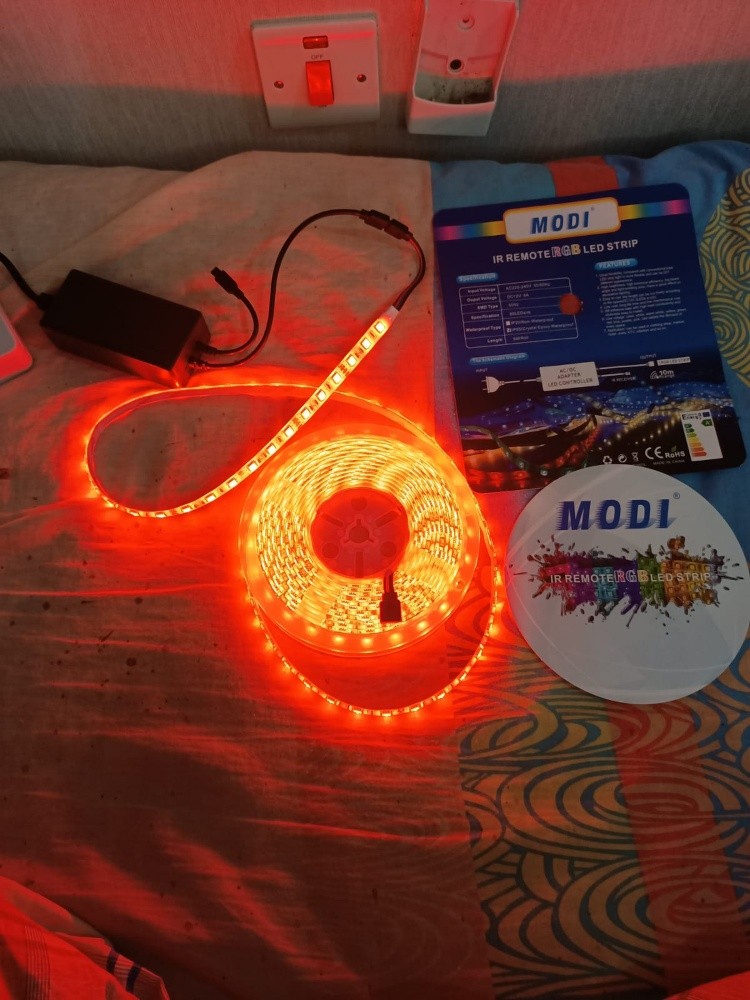 5 miters strip lights RGB - 9