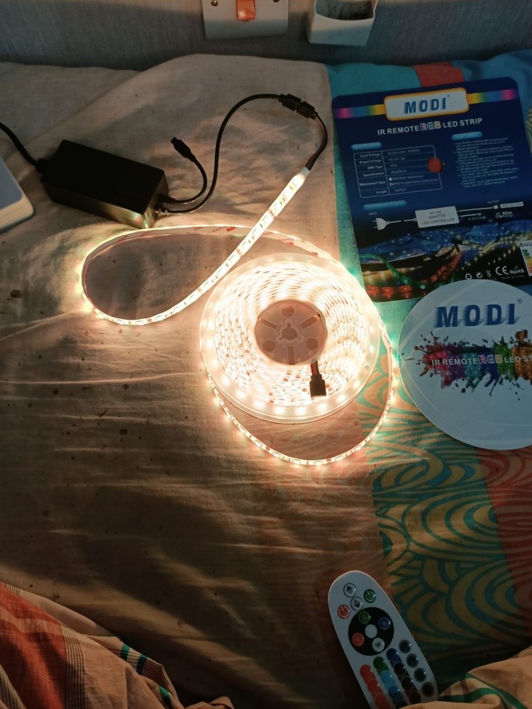 5 miters strip lights RGB - 8