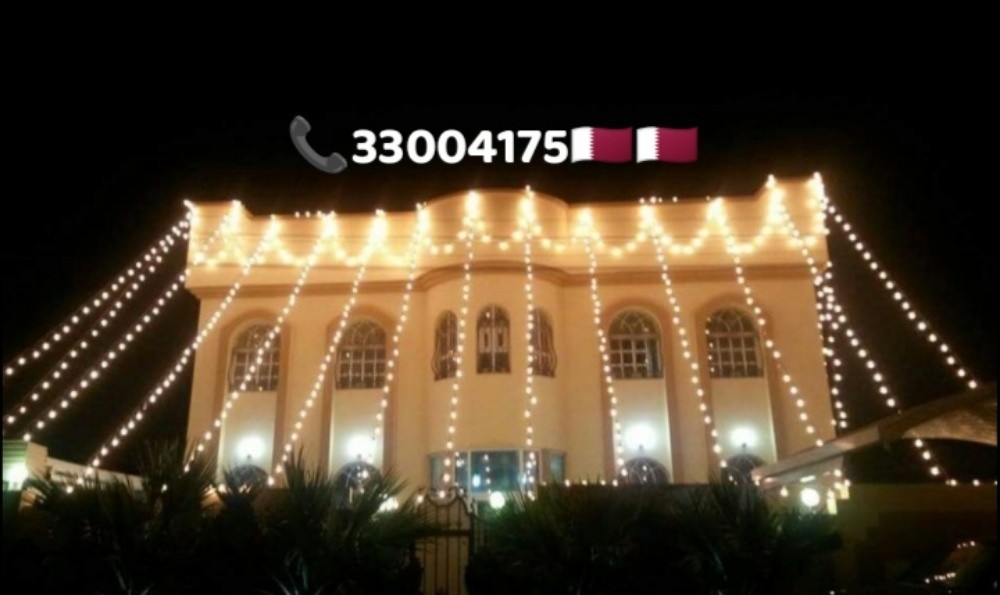 Wedding lighting decoration Qatar - 17