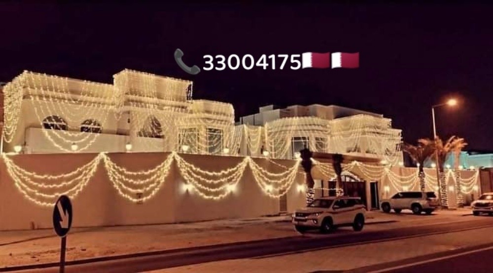 Wedding lighting decoration Qatar - 22