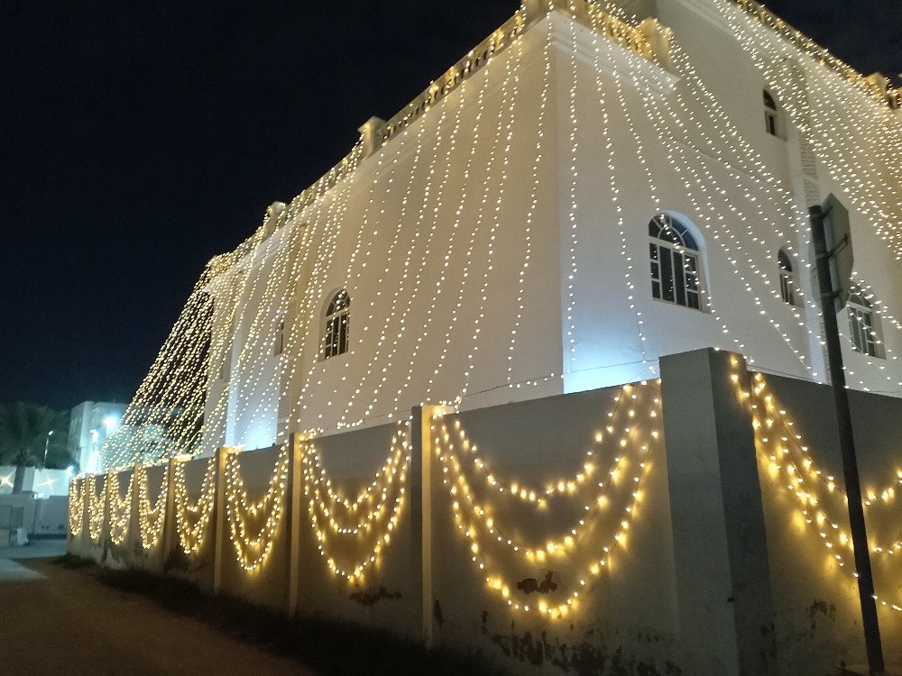 Wedding lighting installation - 9