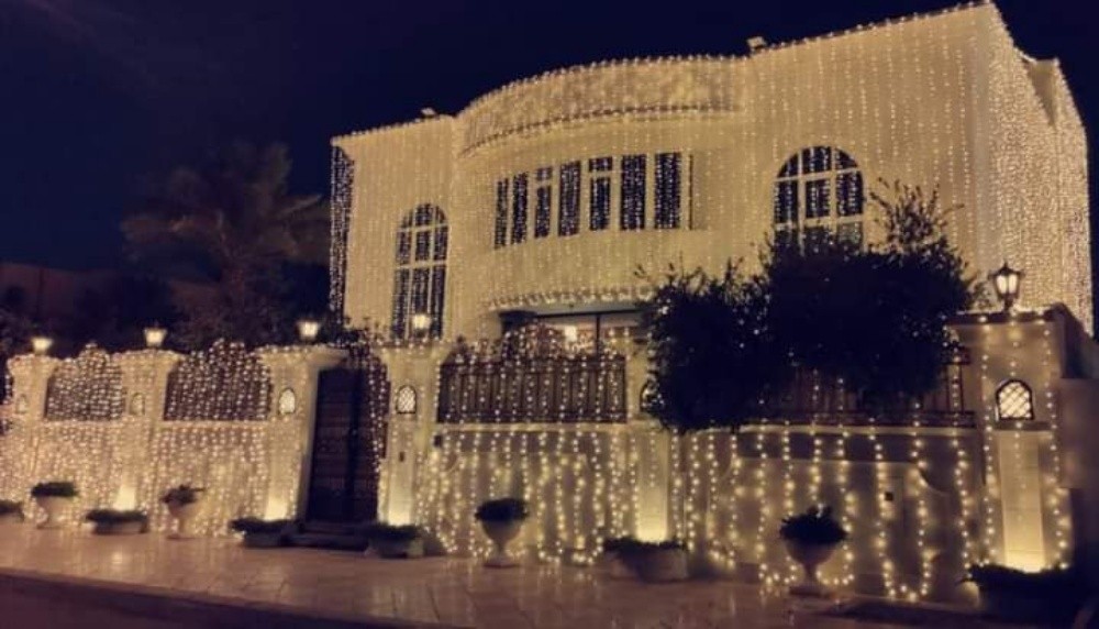 Wedding lighting installation - 24