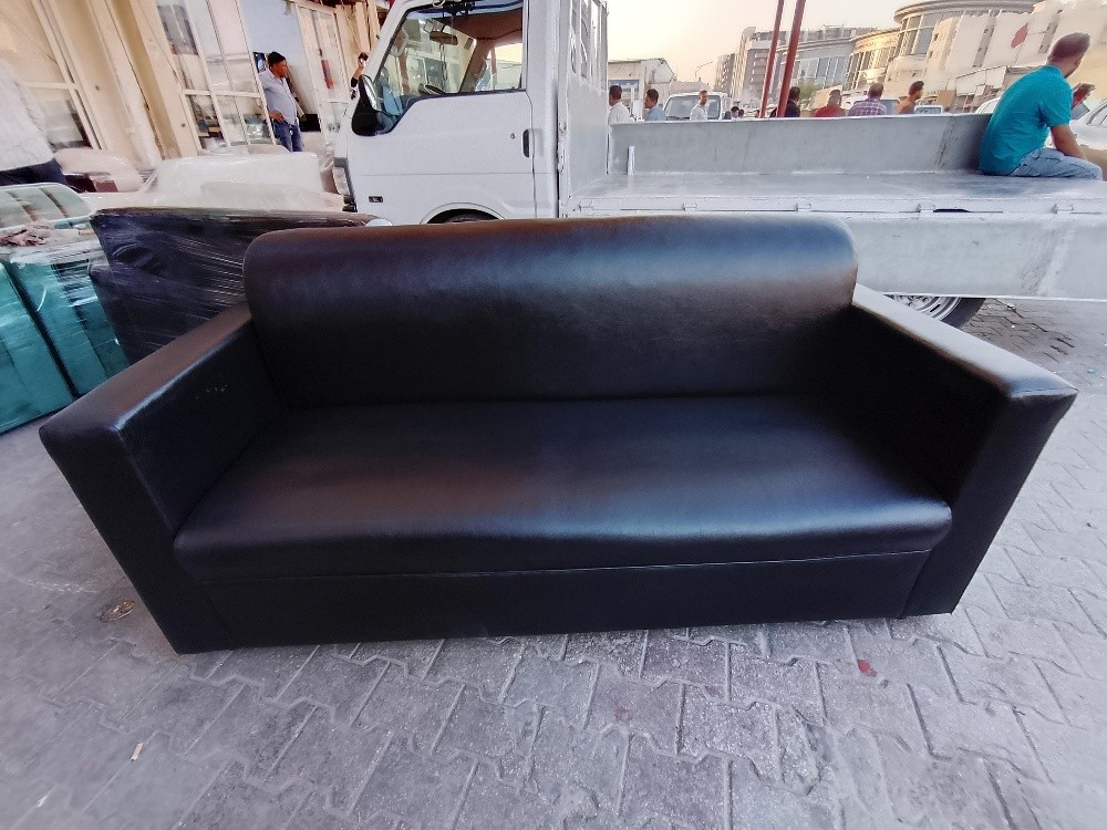 New leather sofa set for sell - 1
