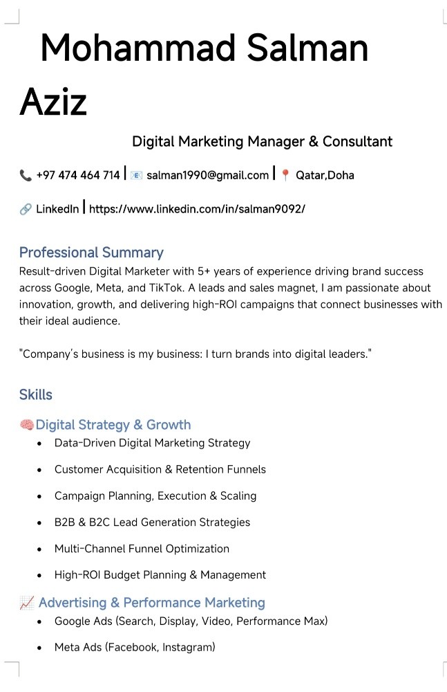 Digital Marketing Expert - 1