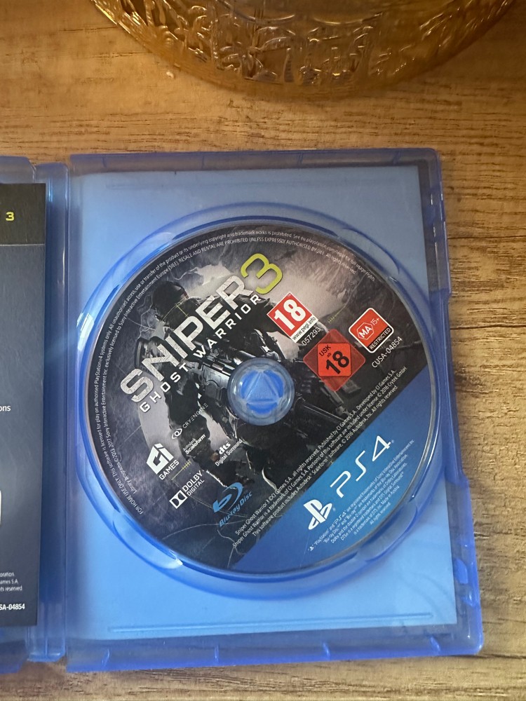 PS4 NEW CD’S - 16