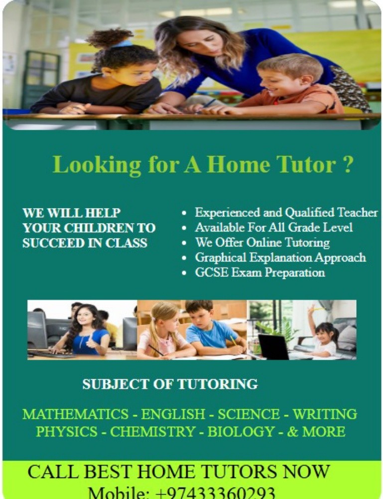 Home  tutoring - 1