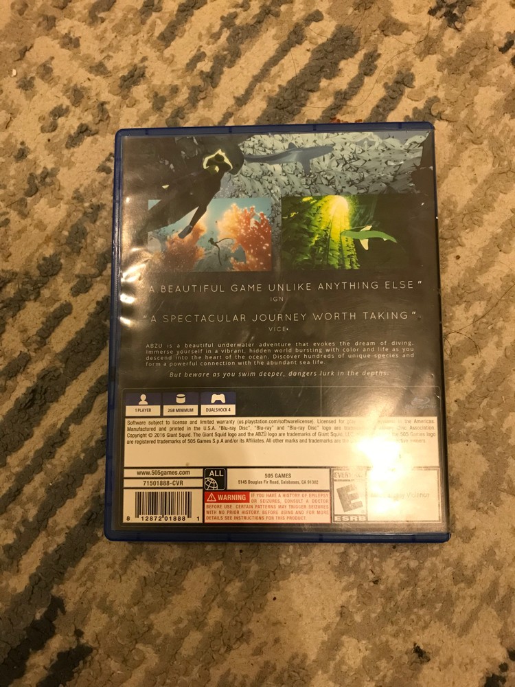 Abzu CD for ps4 and ps5 - 3