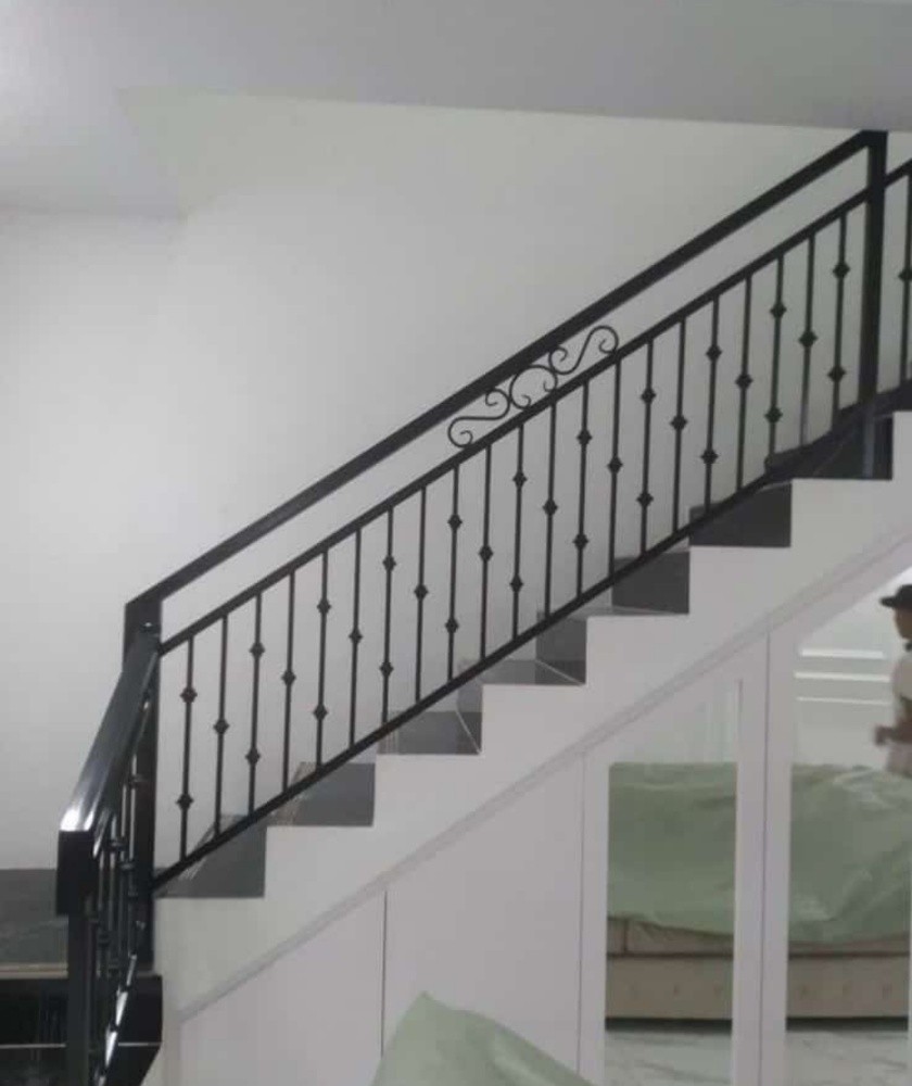 all steel handrails door pergola - 17