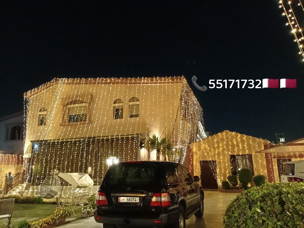 Wedding lighting decoration Qatar - 4