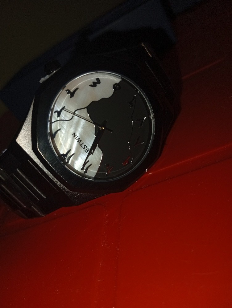 Arabic Dial Luxury Watch Steel - 3