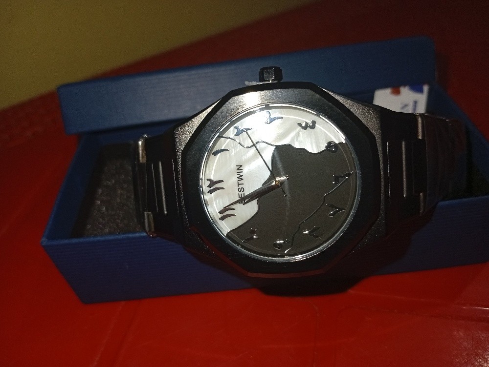 Arabic Dial Luxury Watch Steel - 5