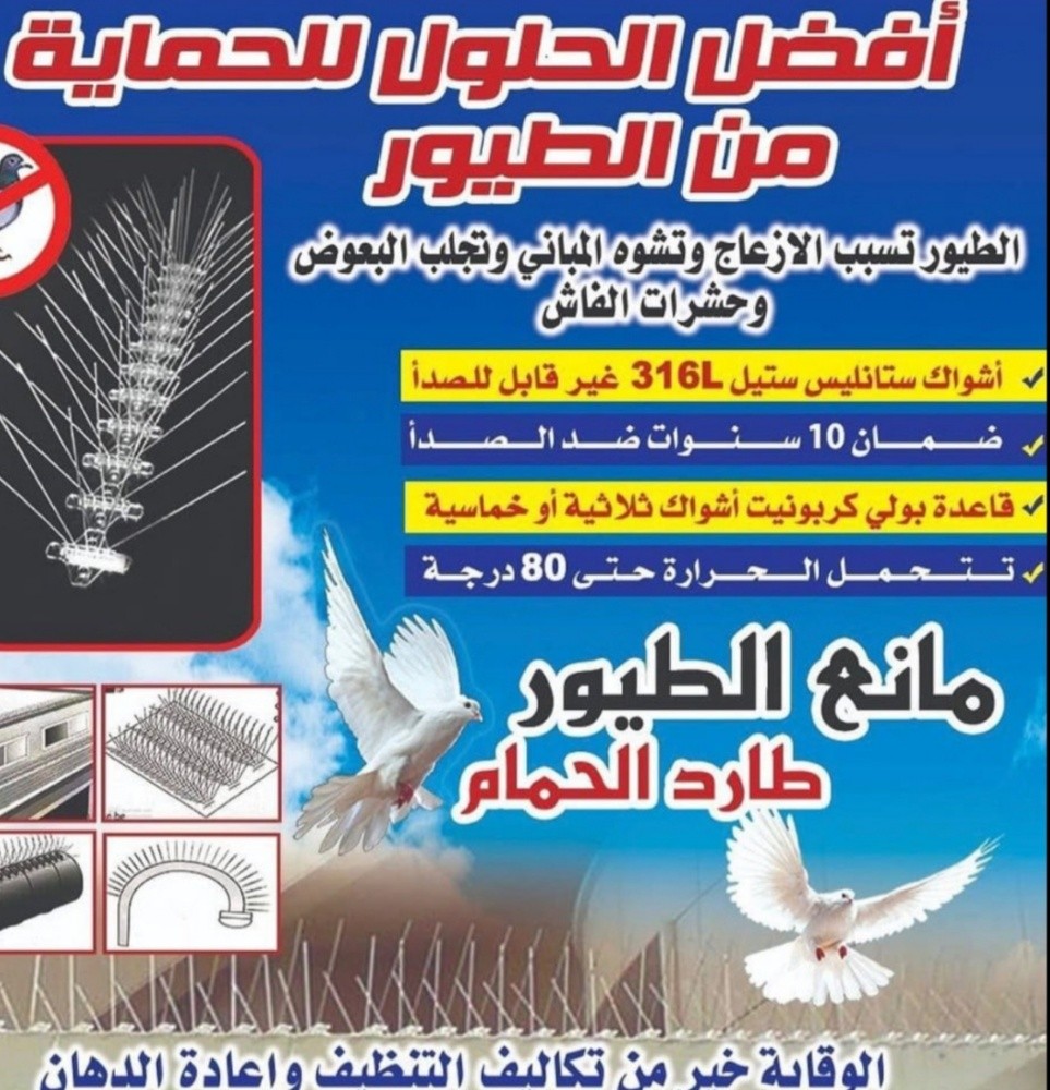 طارد بيع الحمام  والطيور - 1