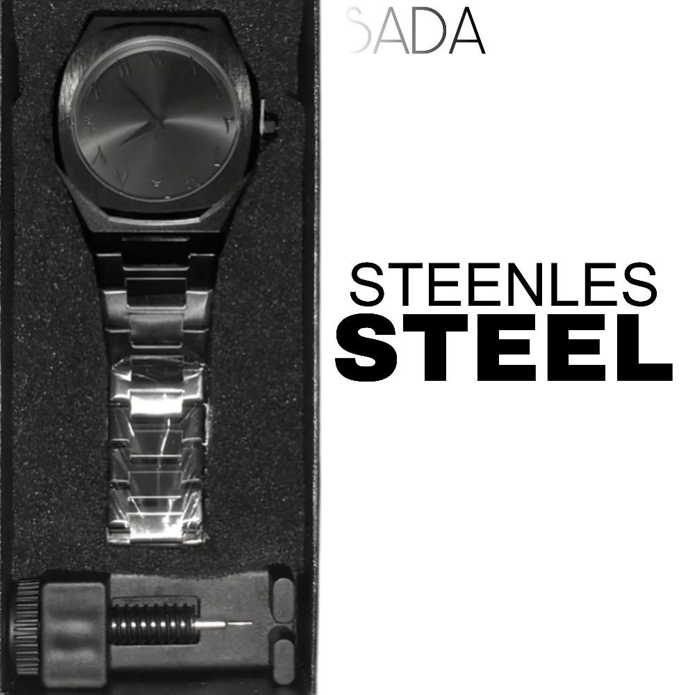 Stainless Steel Arabic Watch - 5