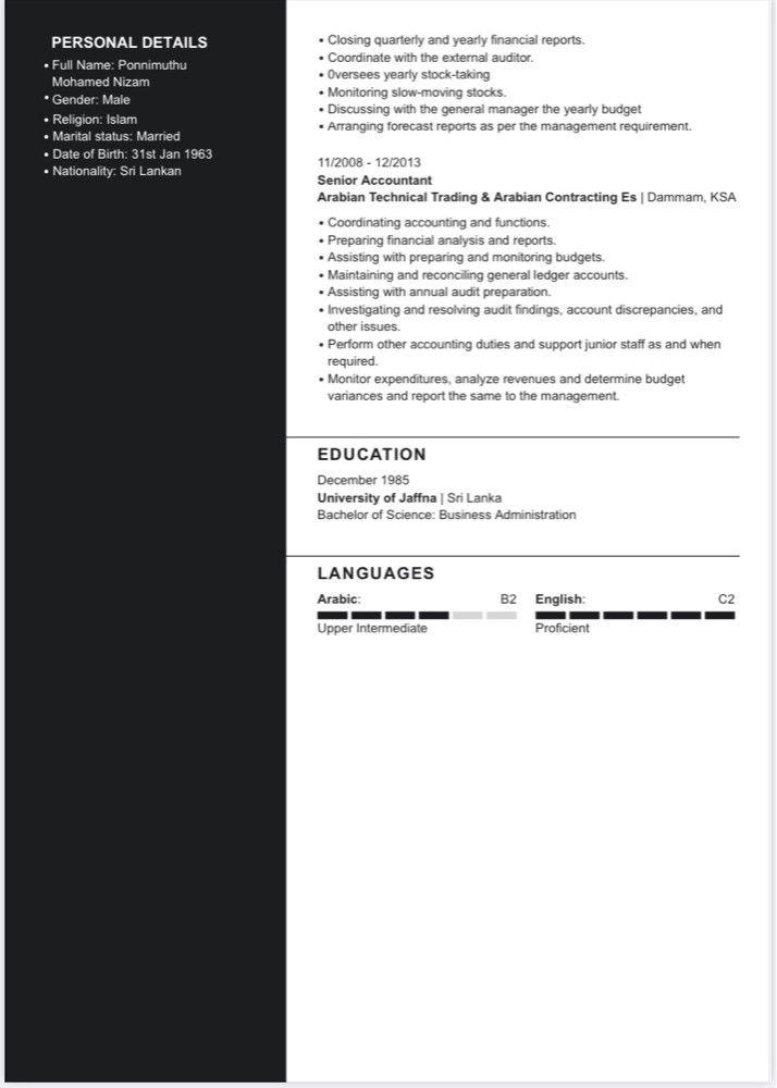 Senior Accountant - 2