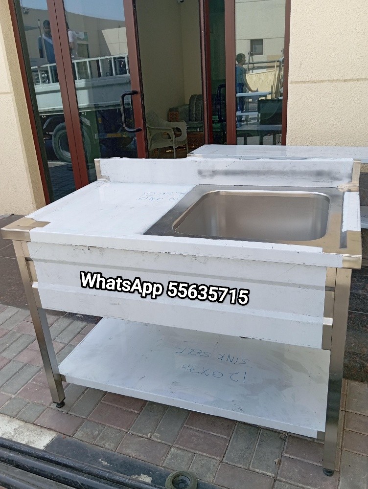 SS 1 Bowl Sink Table - 5